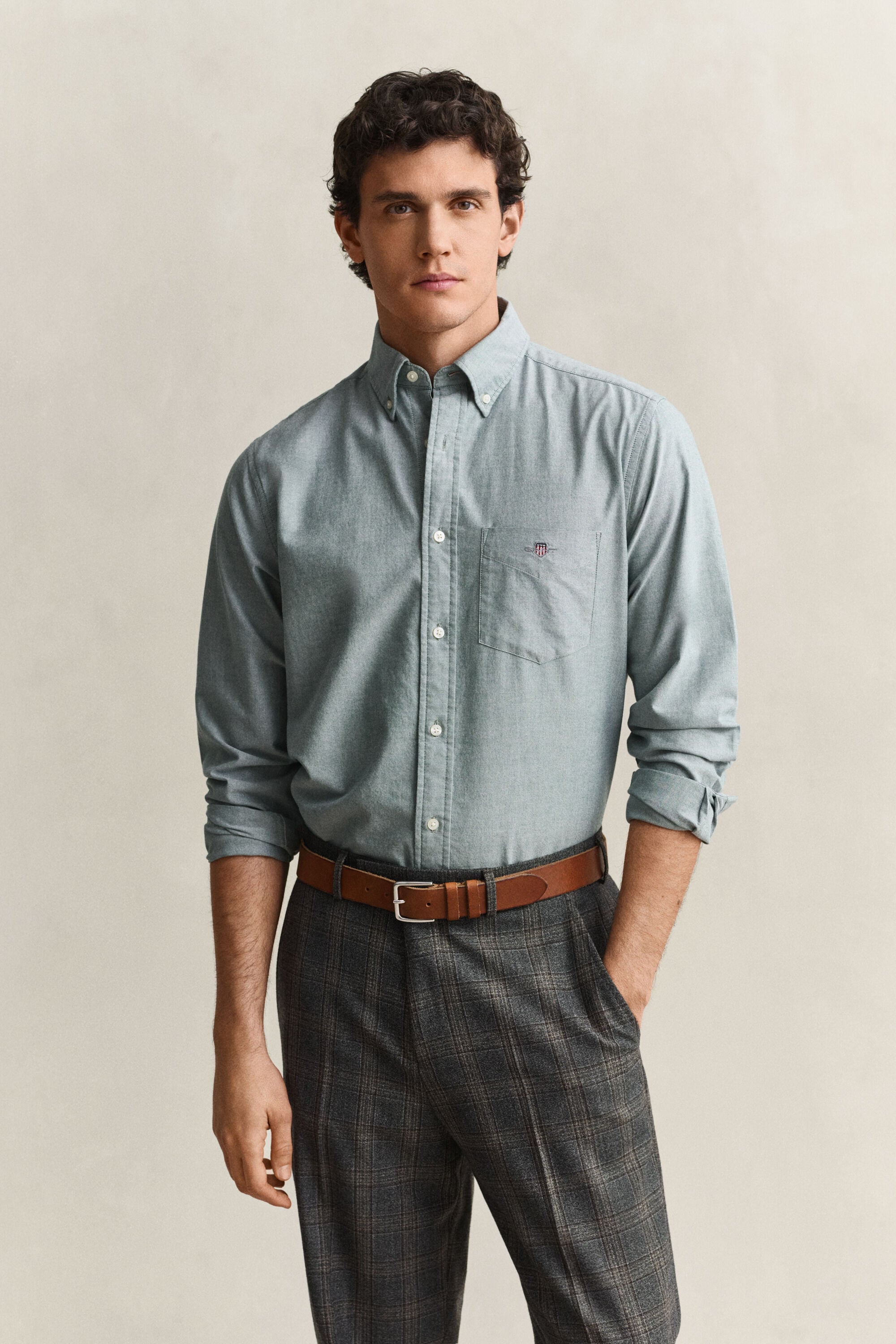 Camisa Oxford Regular Fit clásica