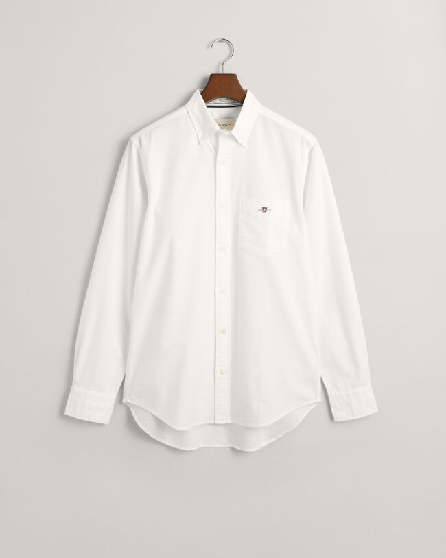 Camisa Oxford Seasonal Essential Regular Fit Archive Shield