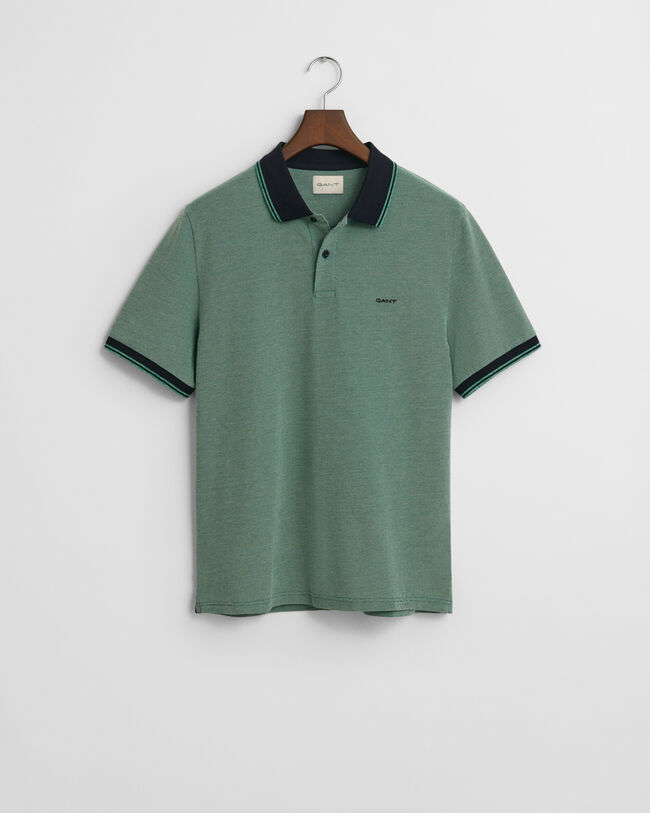 Polo de piqué Oxford en cuatro colores