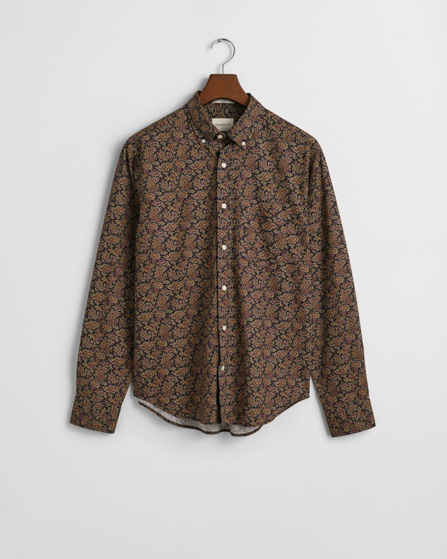 Camisa con estampado de cachemir Regular Fit