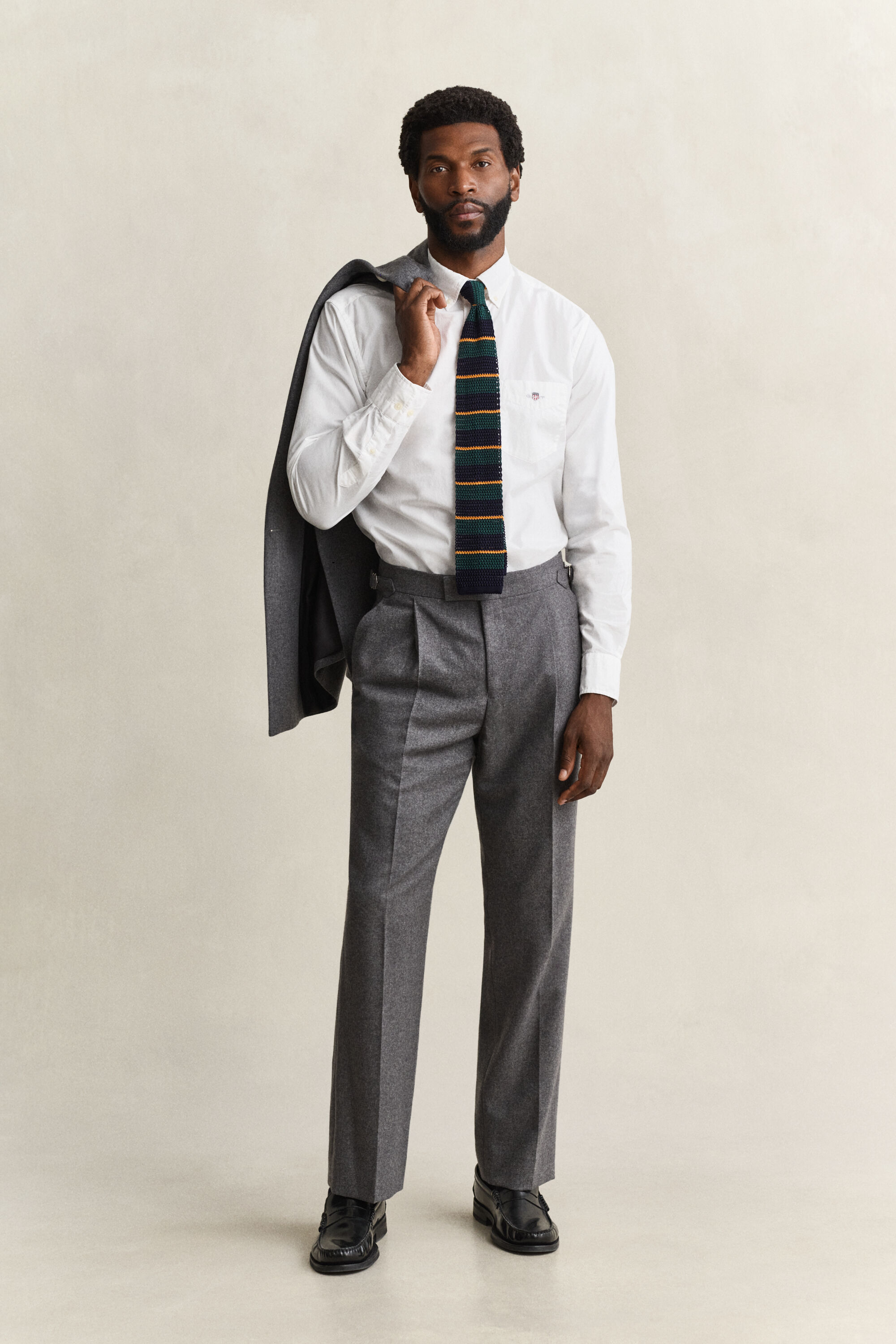 Pantalones de traje de cachemir