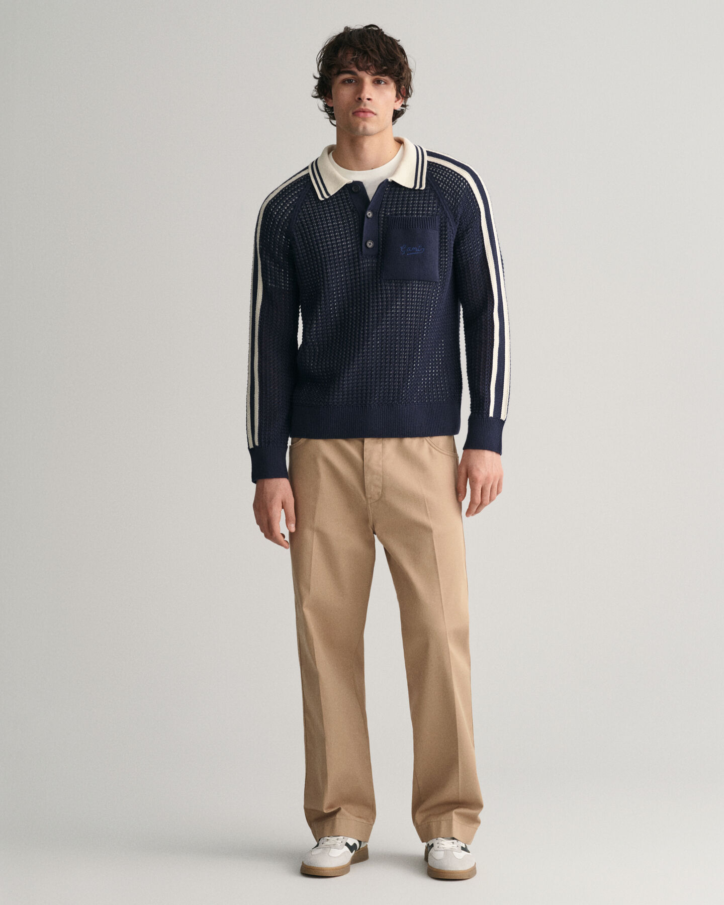 Pantalones STA con raya marcada de 5 bolsillos