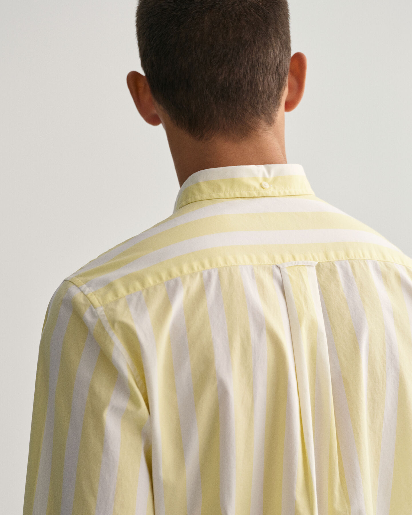 Camisa Regular Fit de rayas anchas en velarte