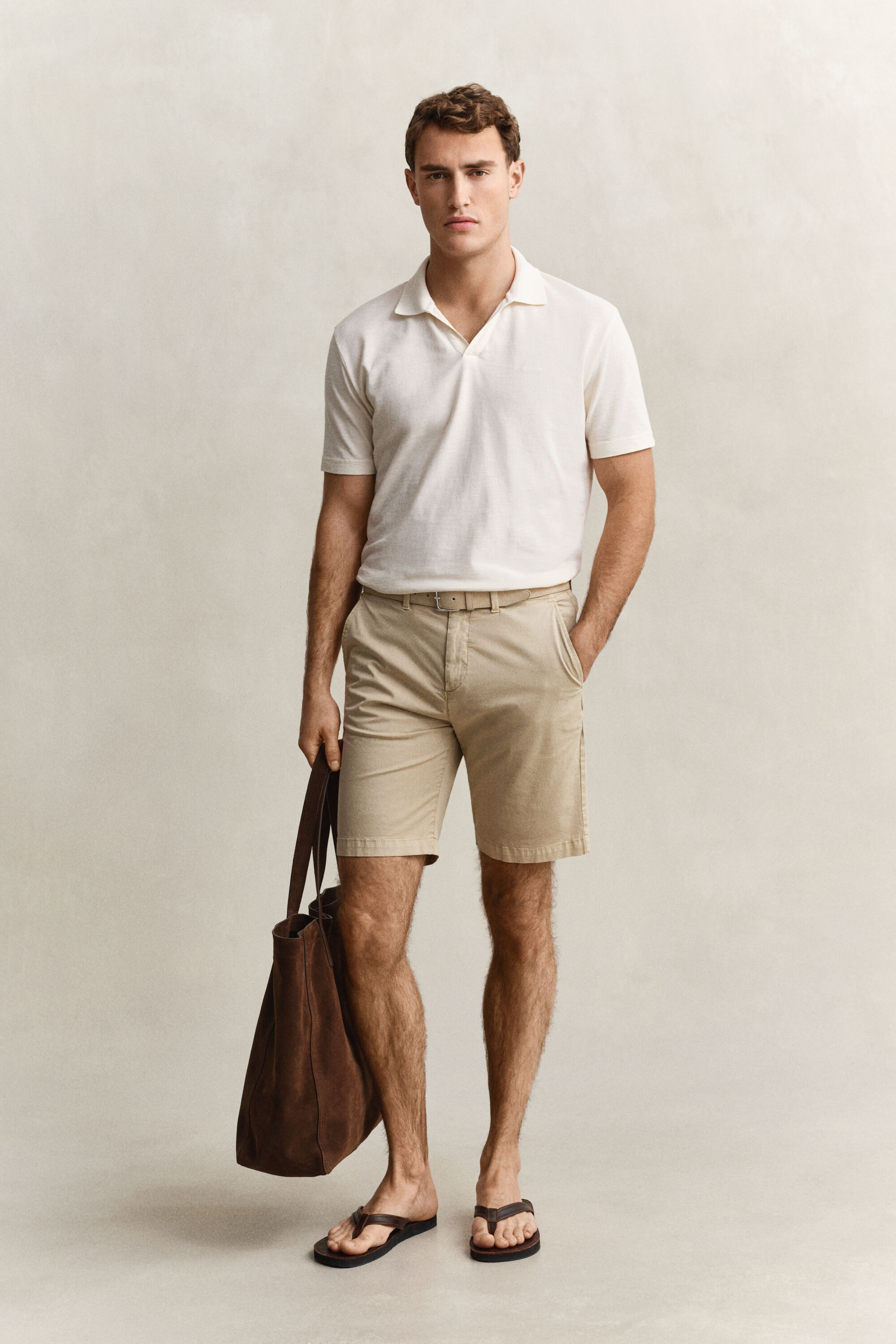 Pantalones chinos cortos Sunfaded