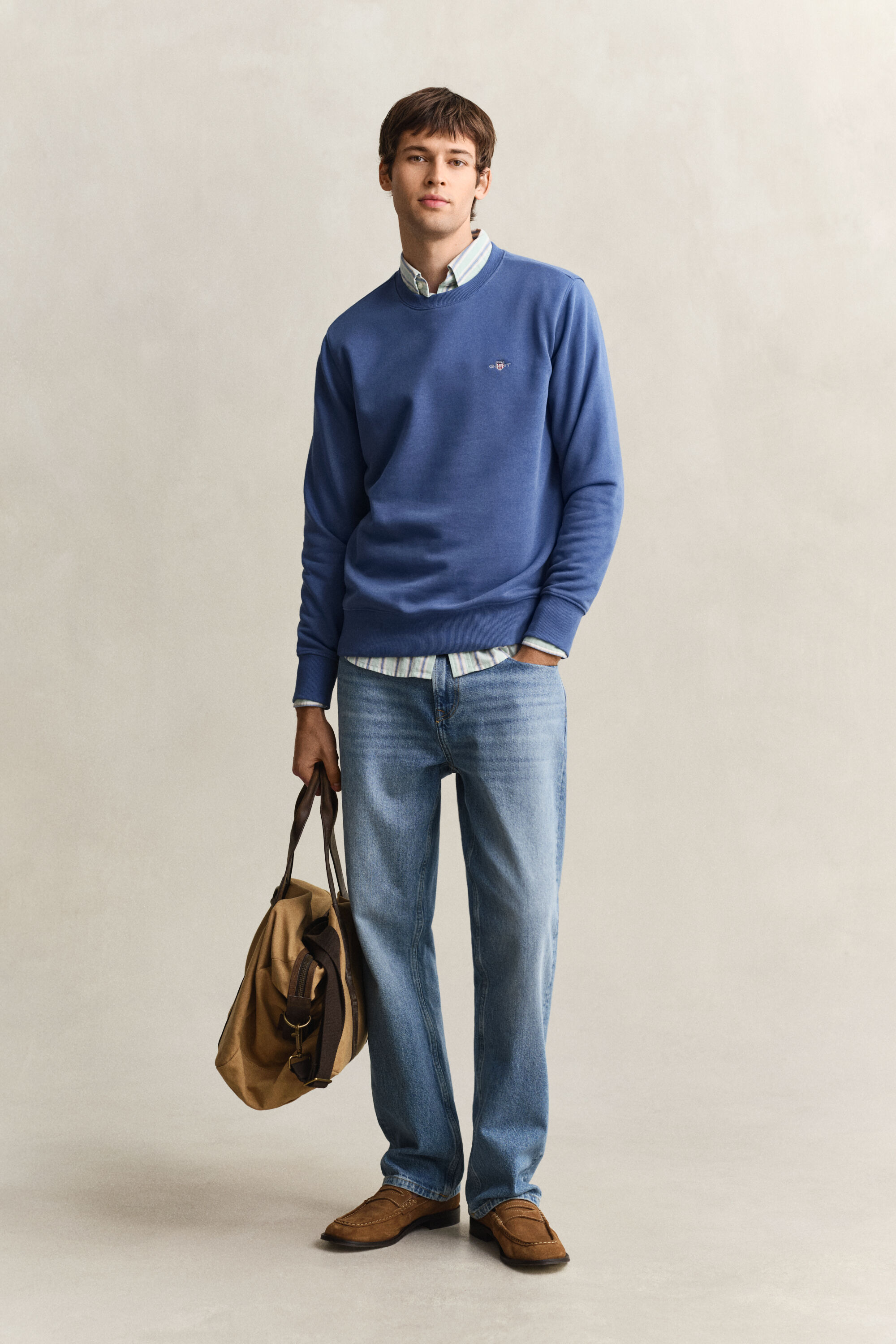 Sudadera Shield de cuello redondo