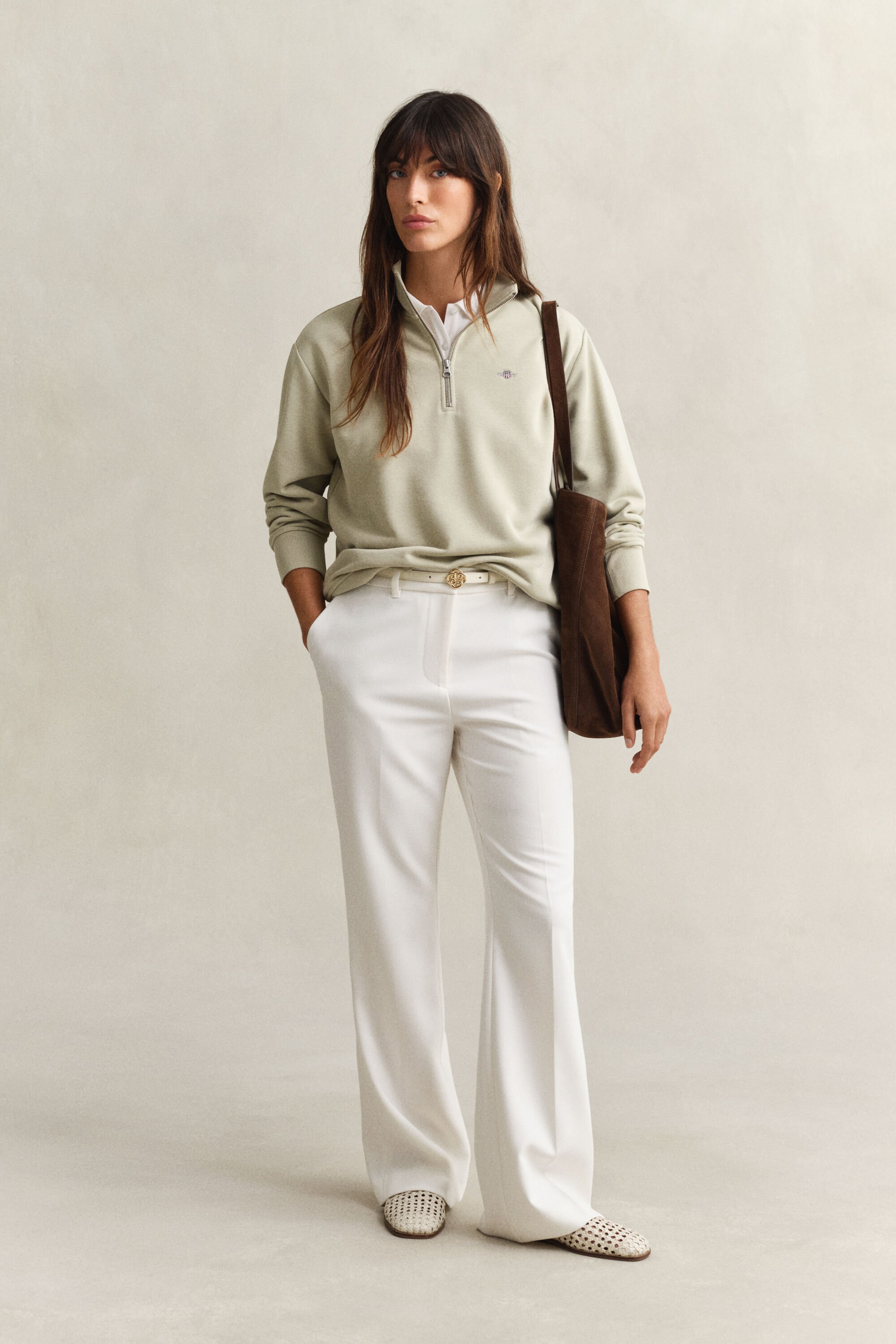 Sudadera Shield con media cremallera