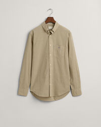 Camisa Regular Fit de popelina con microestampado de cuadros