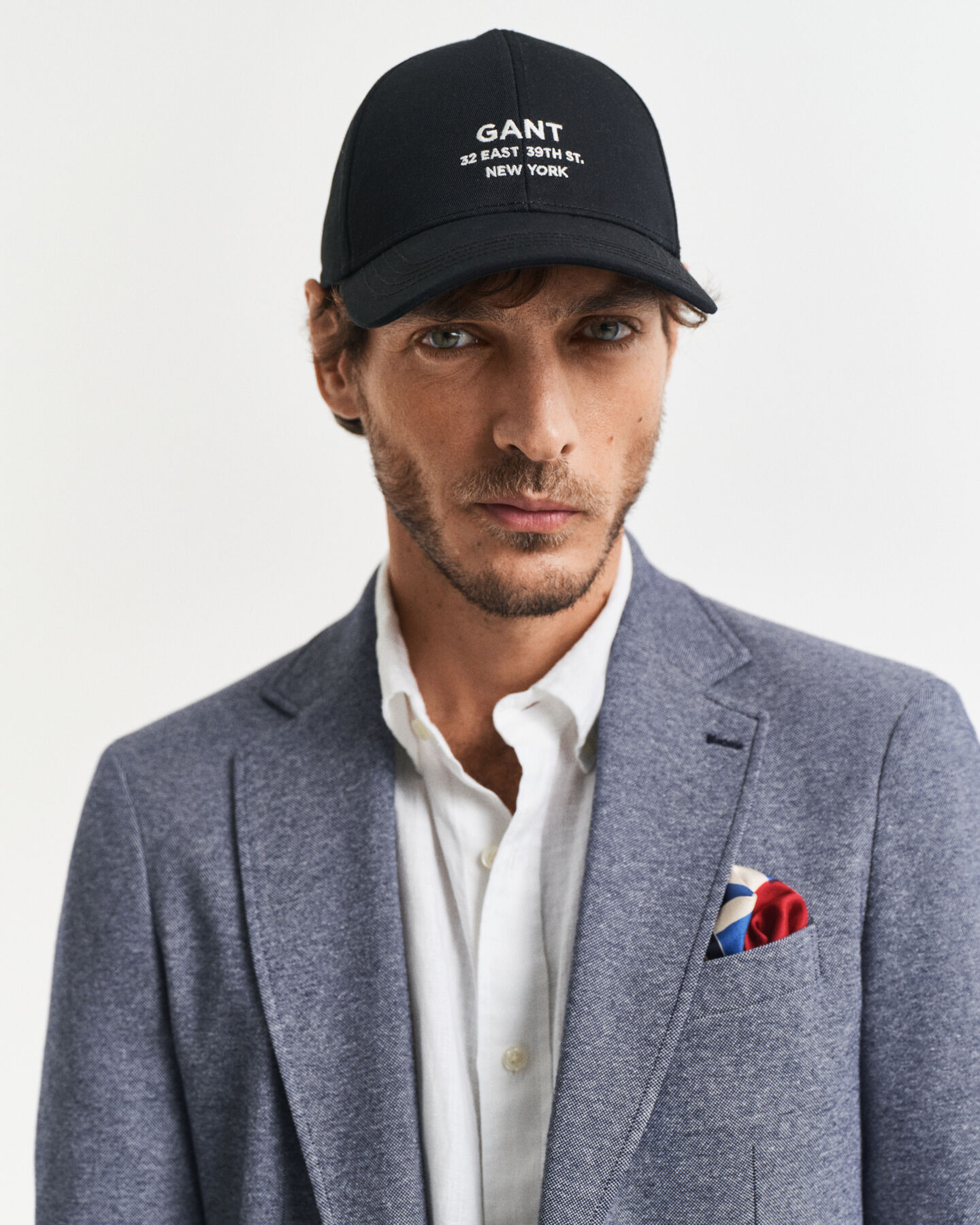 Americana Slim Fit de punto en dos tonos