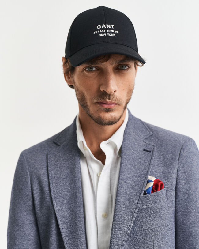 Americana Slim Fit de punto en dos tonos