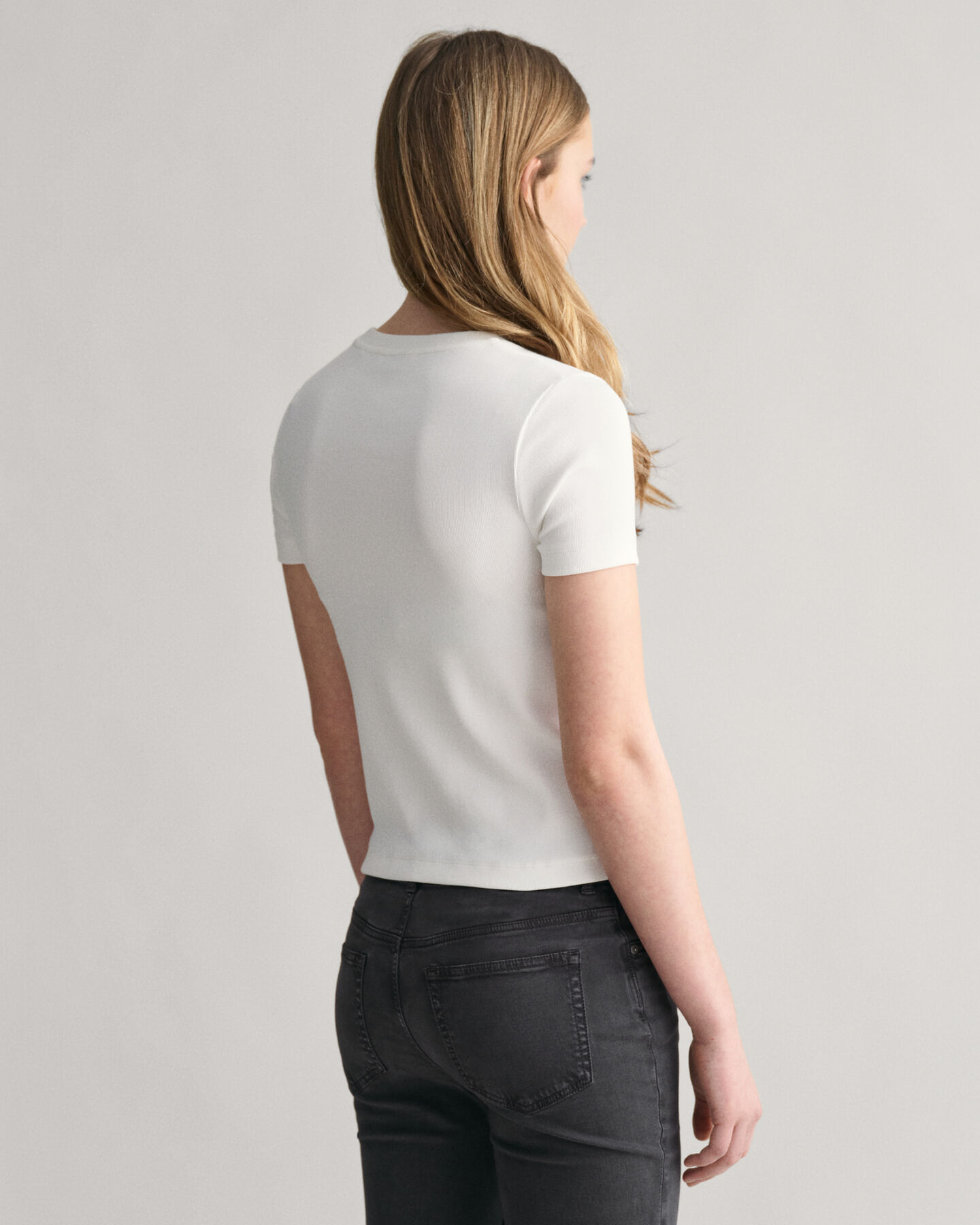 Camiseta acanalada Shield Teen Girls