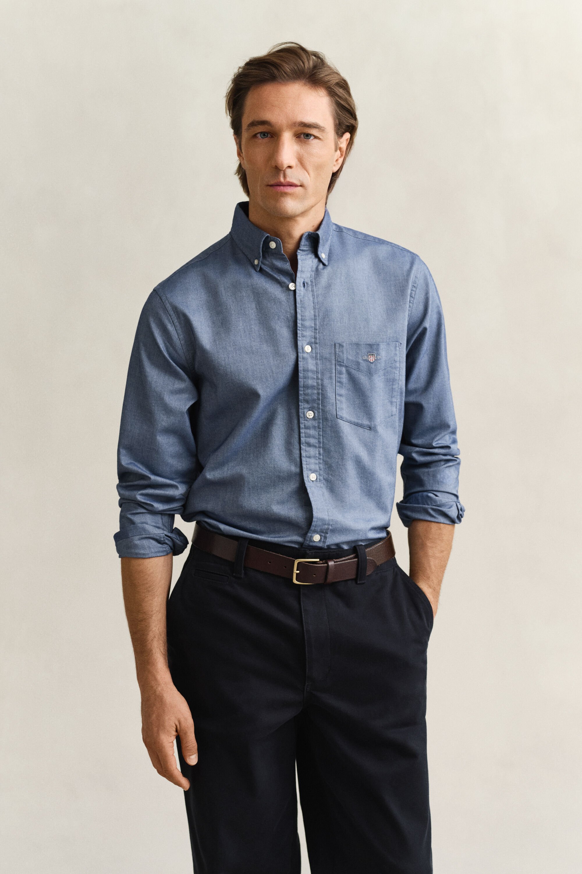 Camisa Oxford clásica Regular Fit
