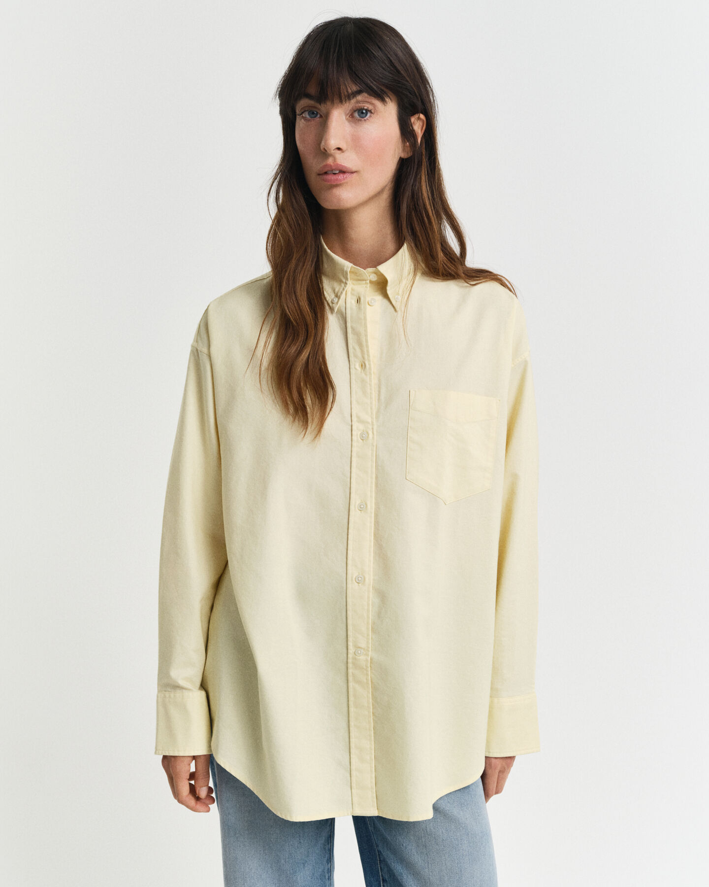 Camisa Oxford Oversized Fit