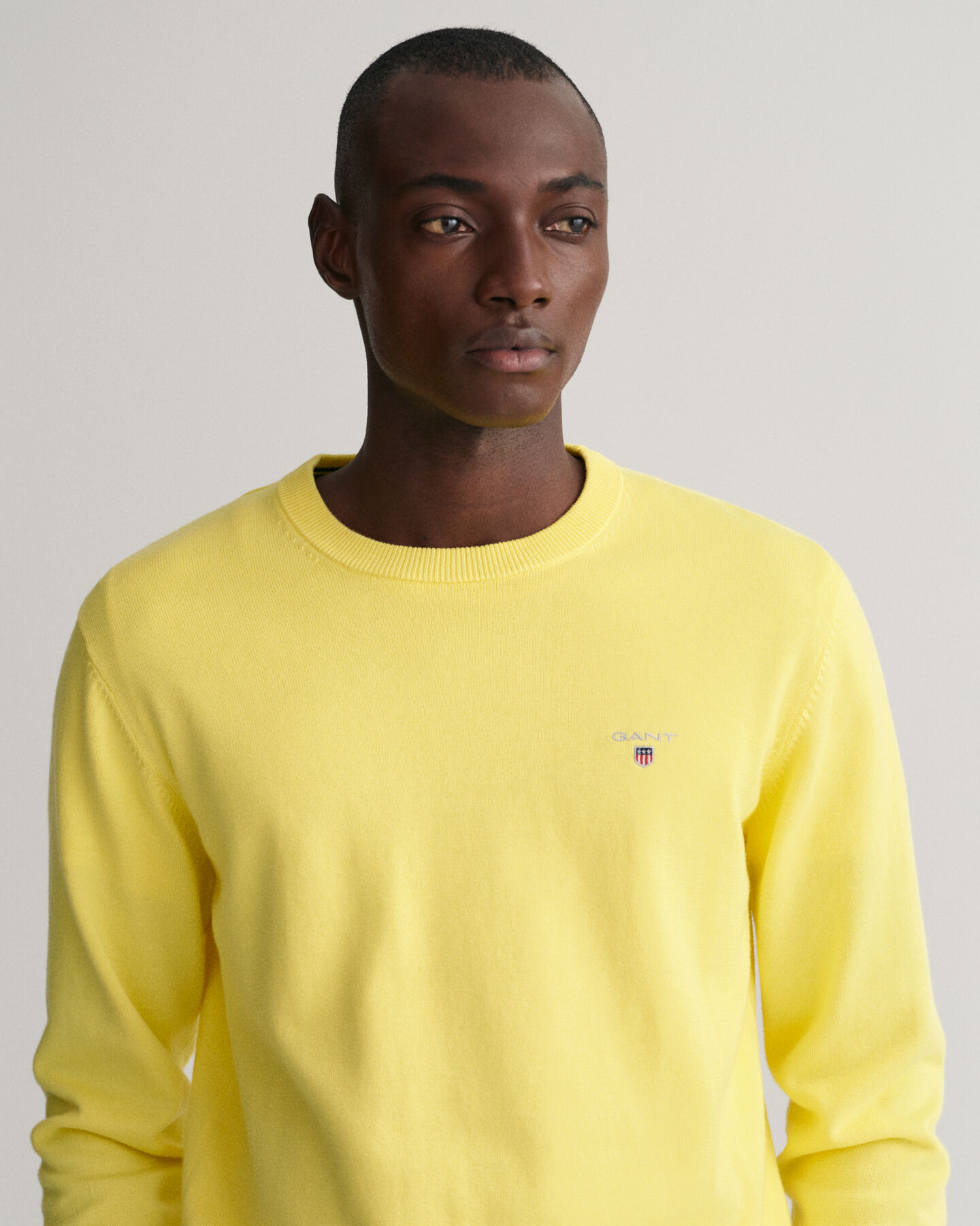 Jersey de cuello redondo de algod&oacute;n Classic