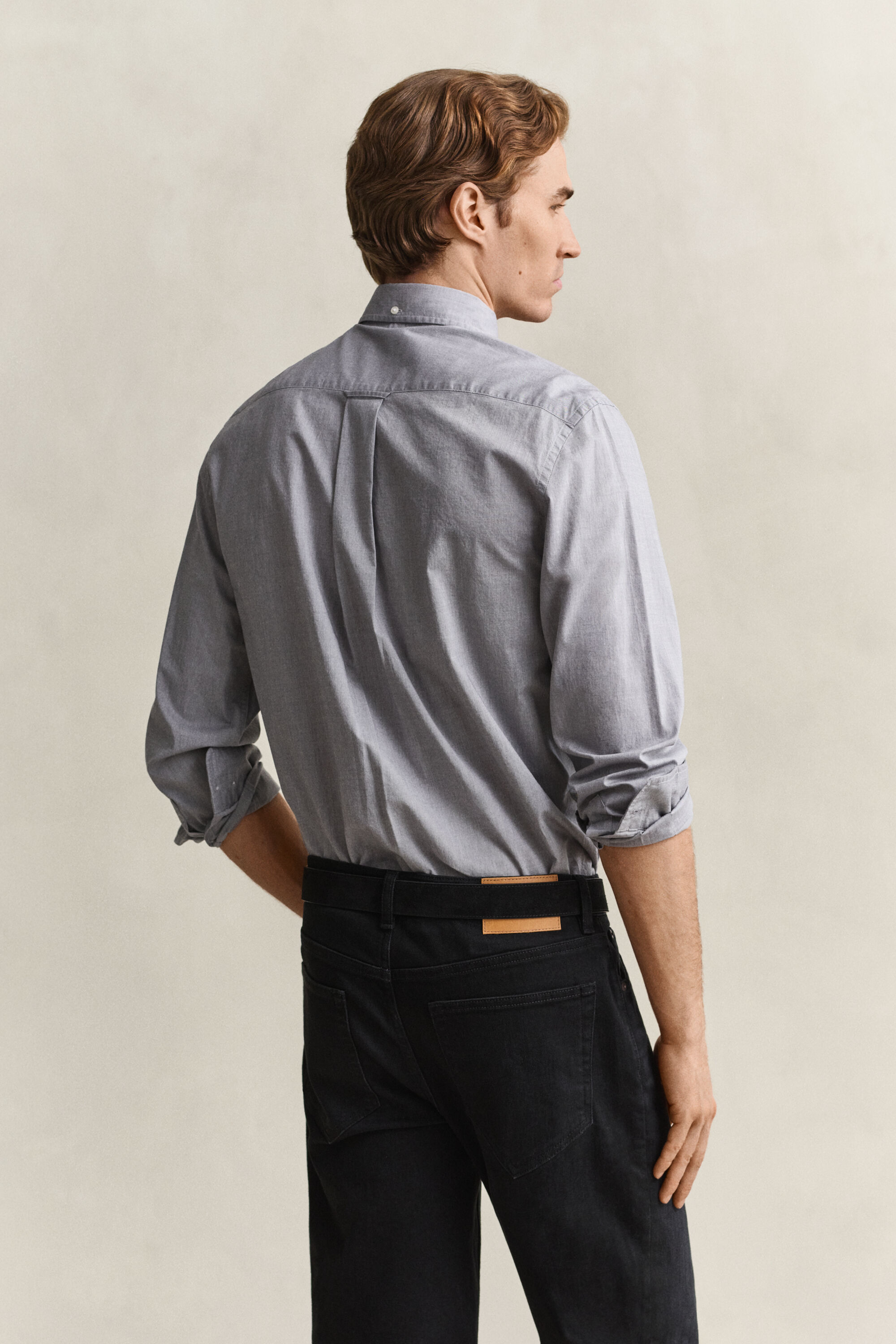 Camisa Regular Fit clásica de popelina