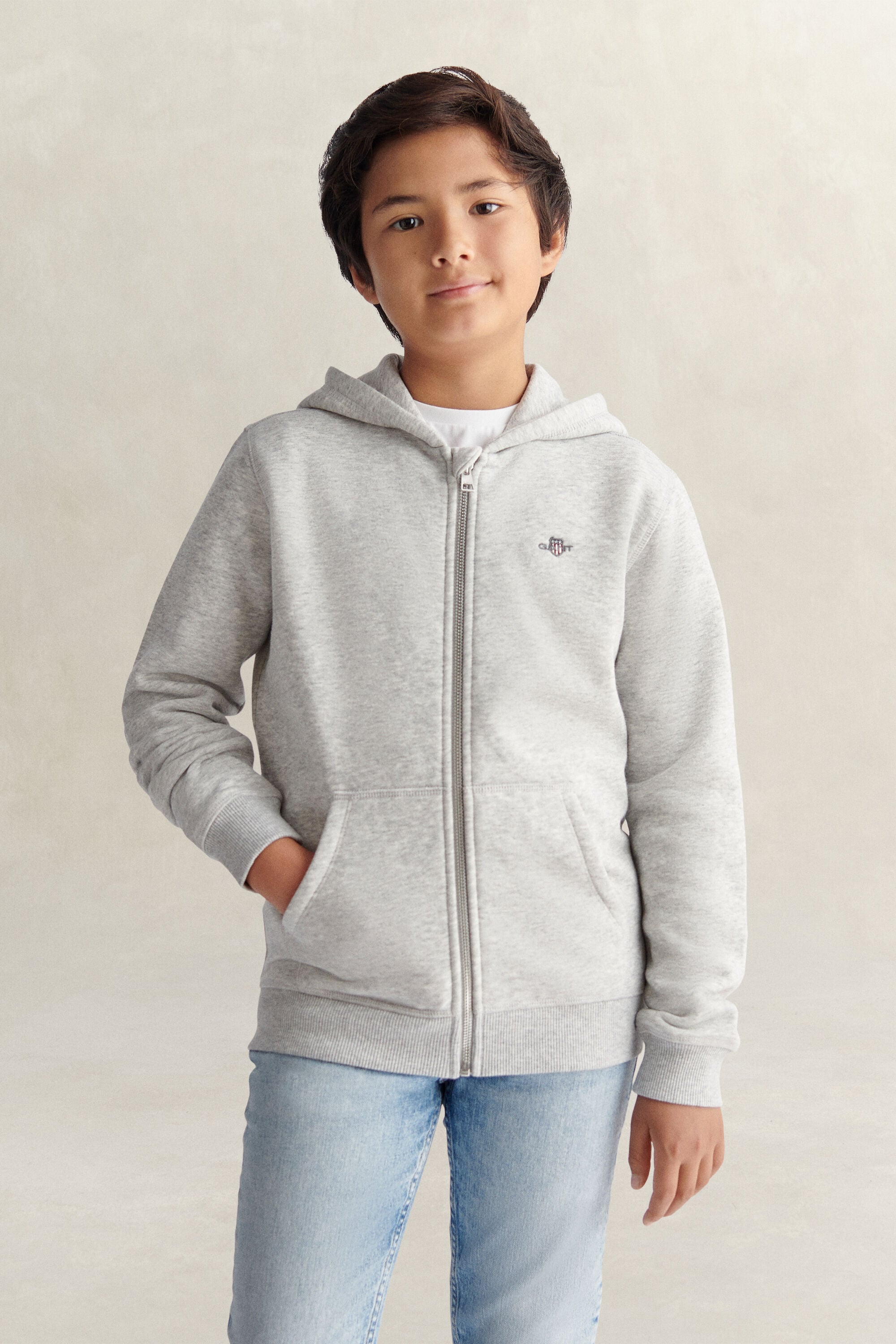 Sudadera con capucha y cremallera Shield Teens