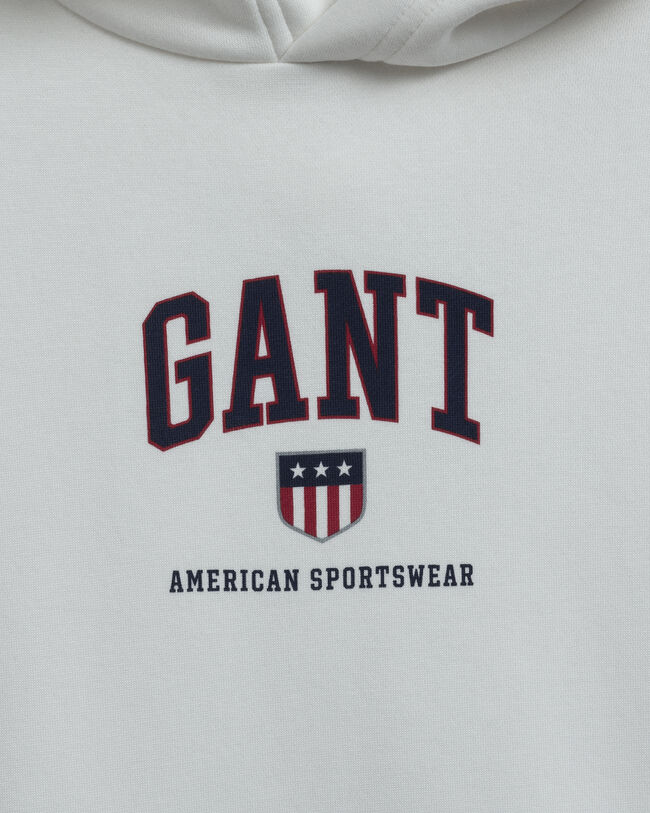 Sudadera con capucha Retro Shield Teens