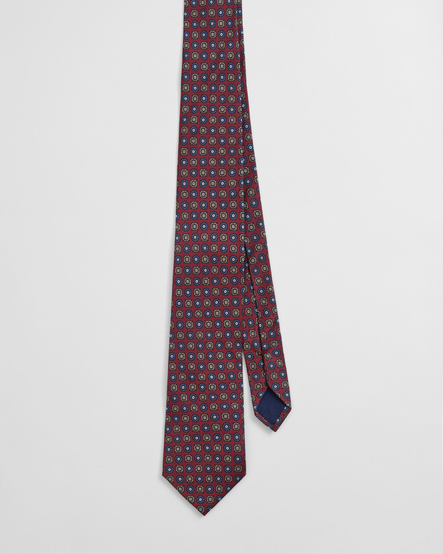 Corbata con estampado de fular