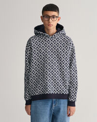 Sudadera con capucha extragrande Monogram Teen Boys