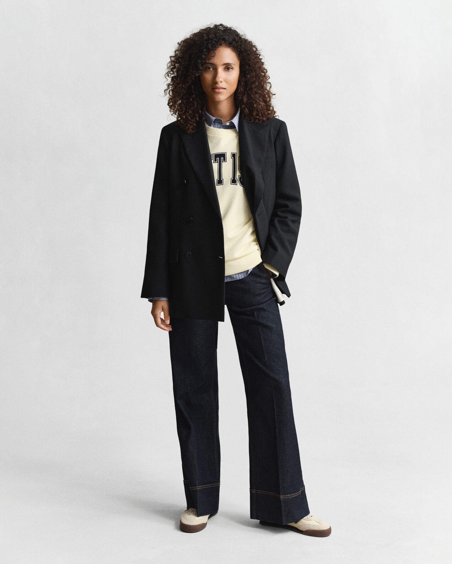 Sudadera de cuello redondo con gráfico