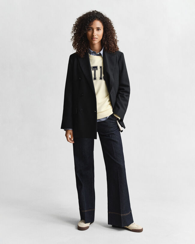 Sudadera de cuello redondo con gráfico