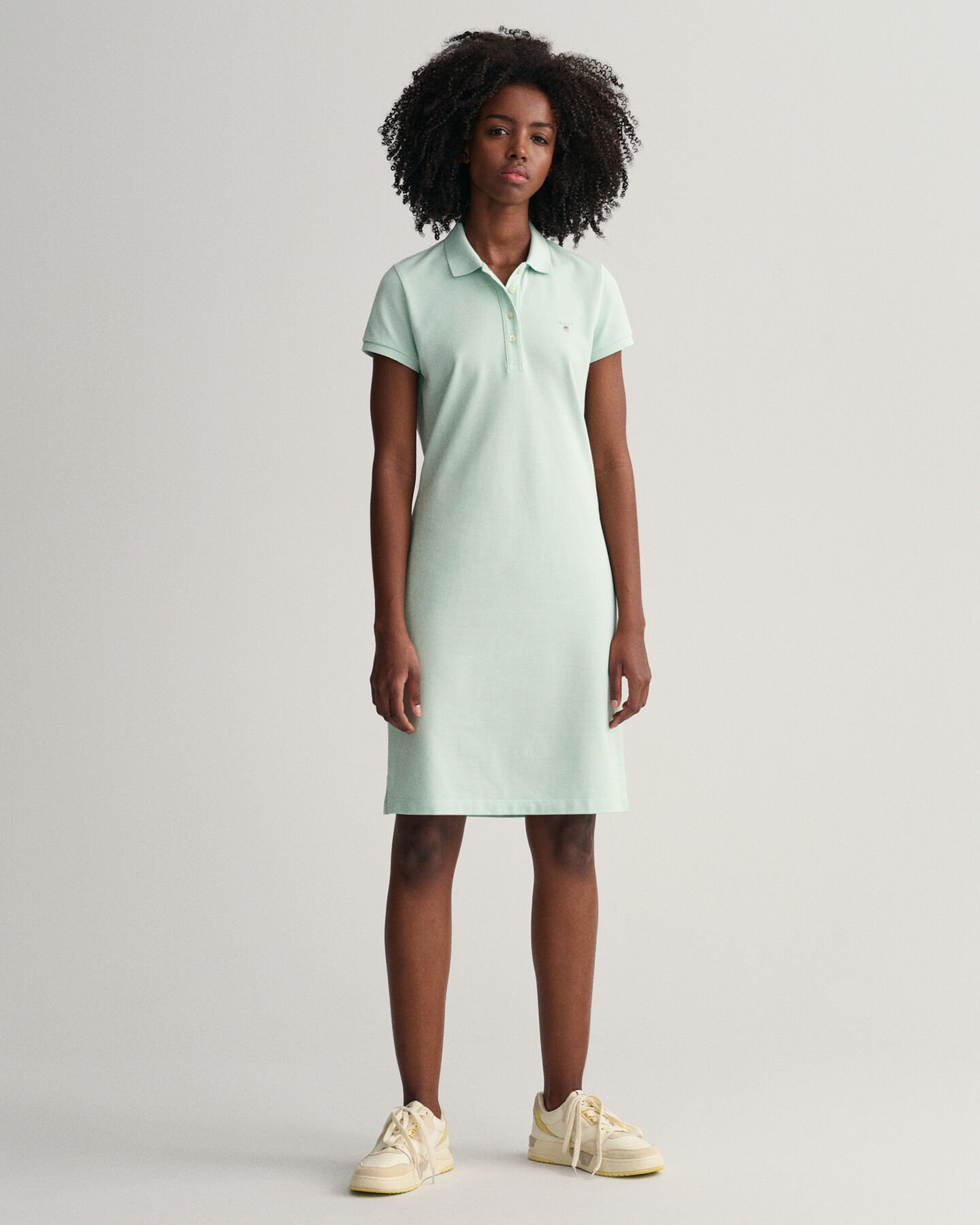 Vestido tipo polo de piqu&eacute; Original