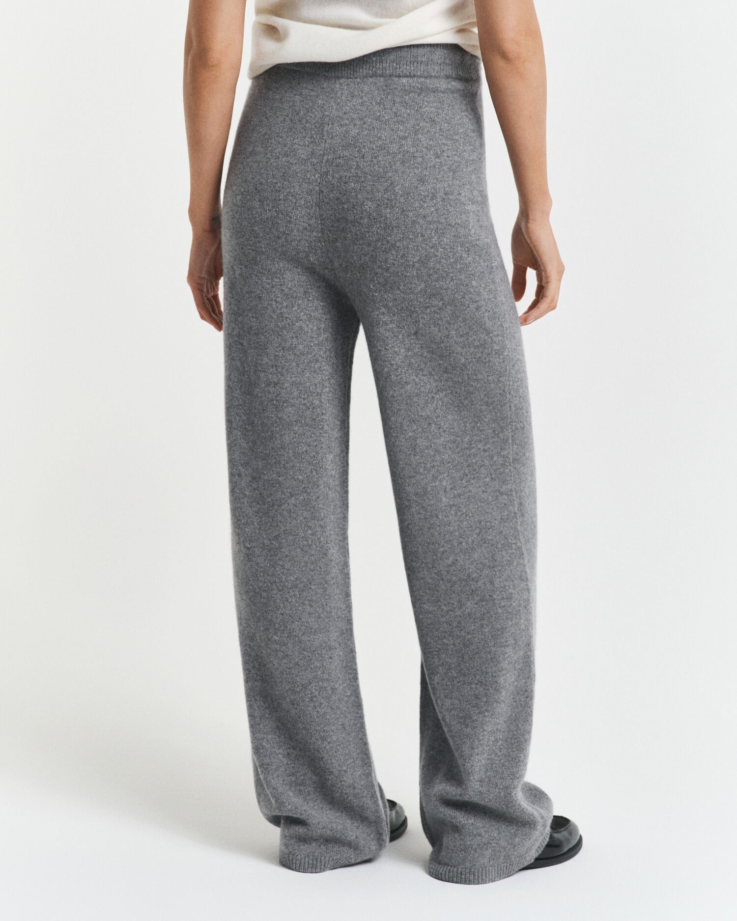 Pantalones de punto de lana