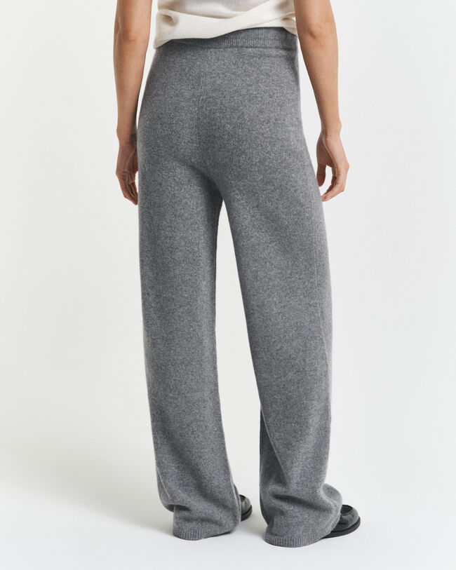 Pantalones de punto de lana