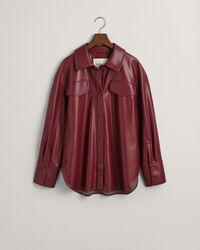 Sobrecamisa de piel sintética