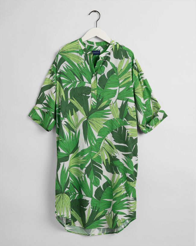 Túnica con estampado Palm Breeze