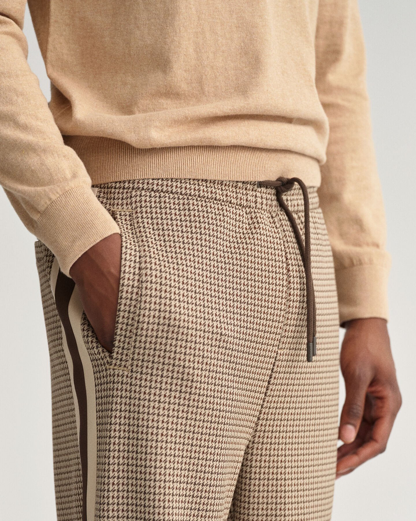 Pantalones Tracksuit Houndstooth