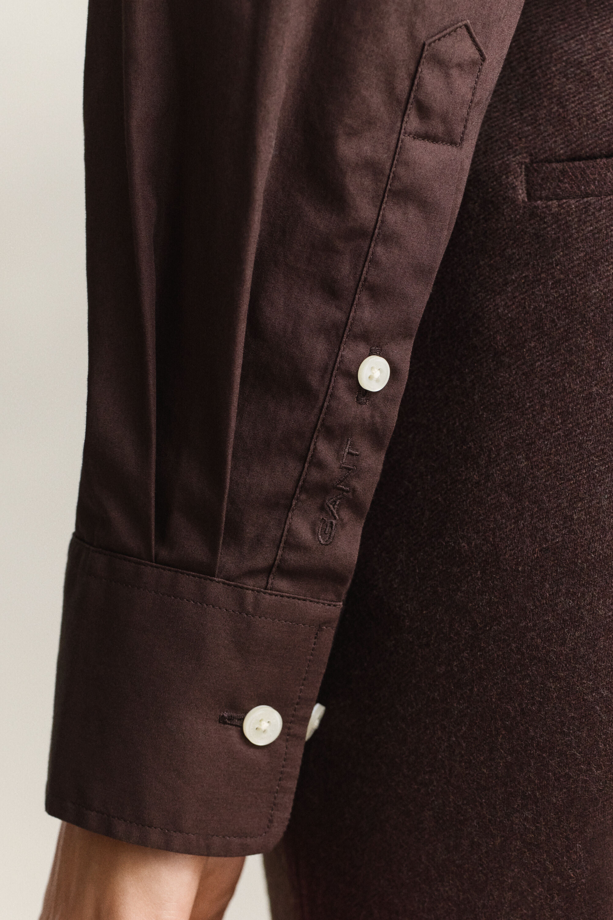 Camisa Relaxed Fit clásica de popelina