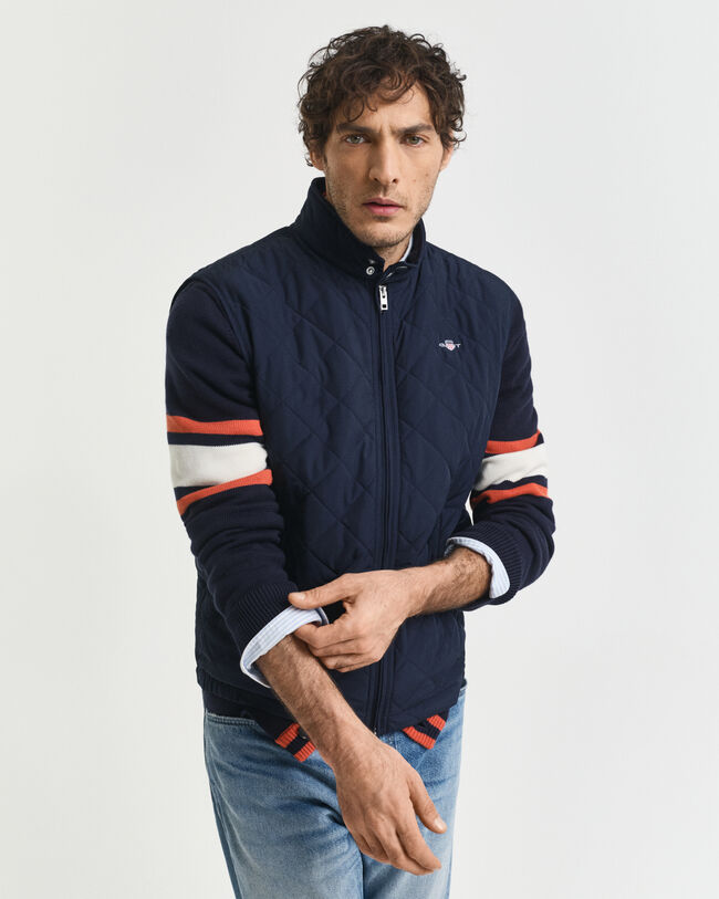 Chaleco Windcheater acolchado