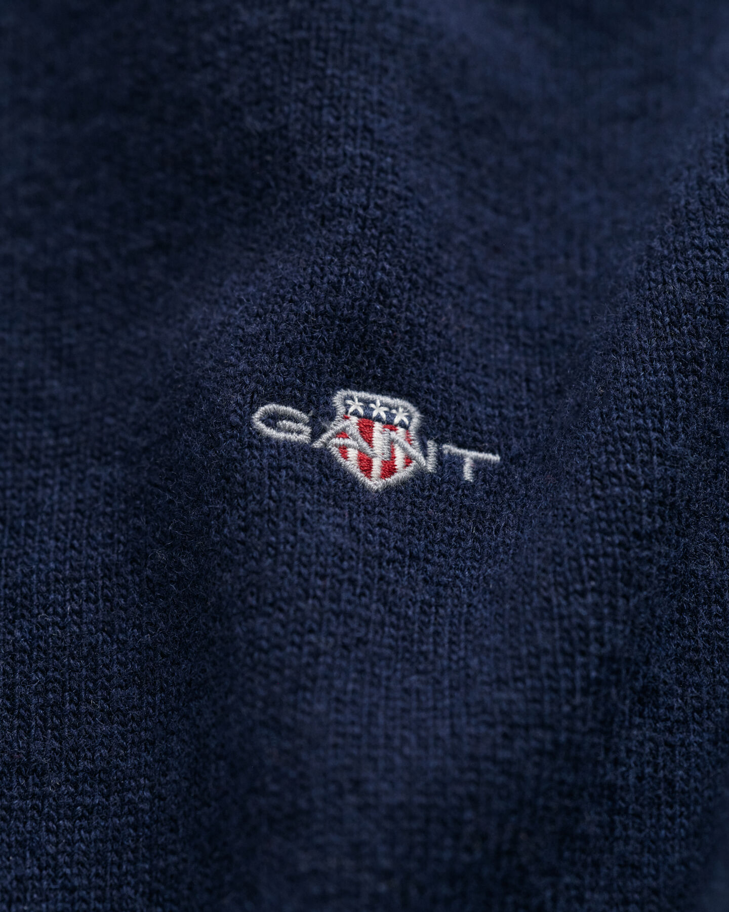 Jersey de cuello redondo en lana de oveja Shield Teens