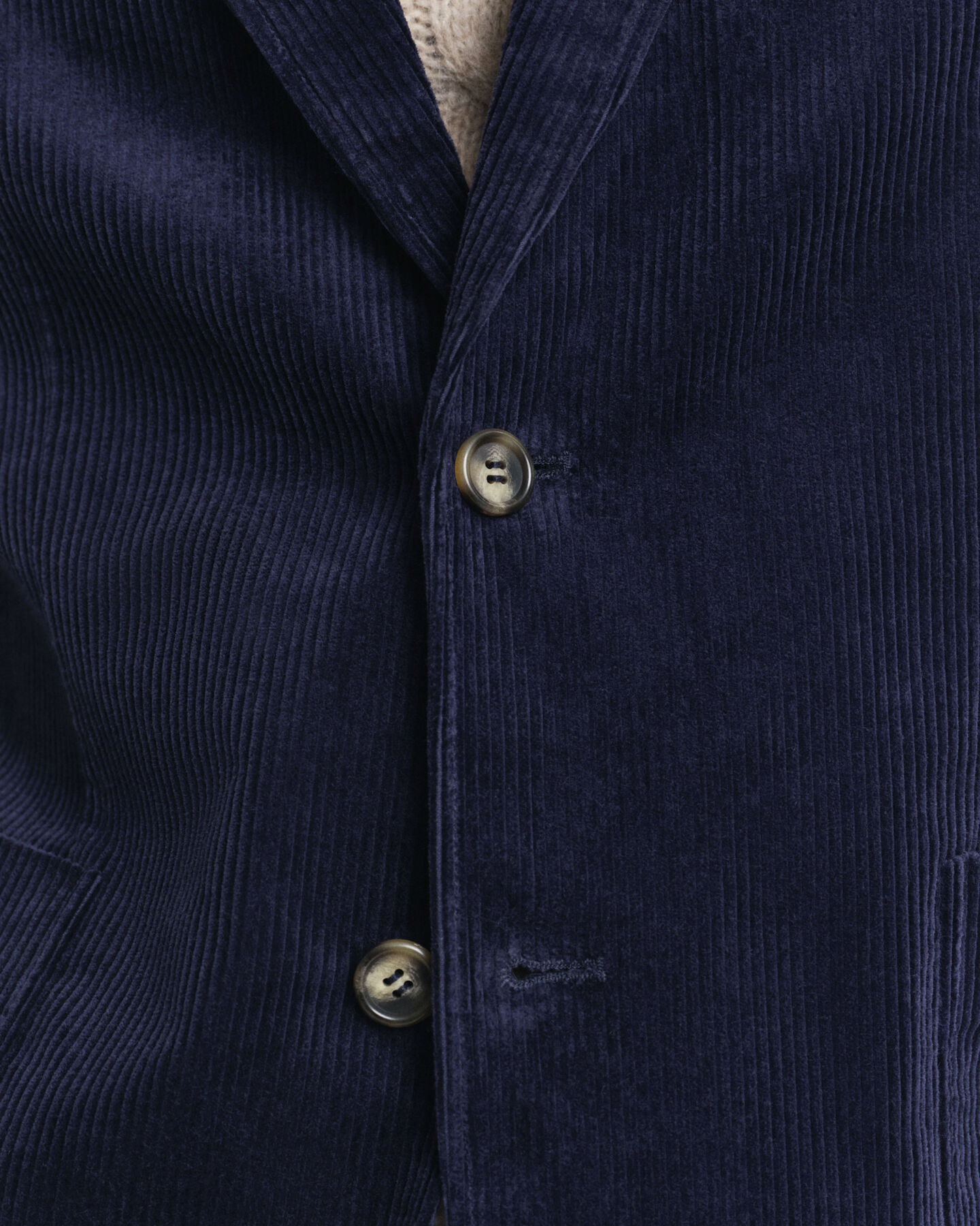 Americana Regular Fit de pana