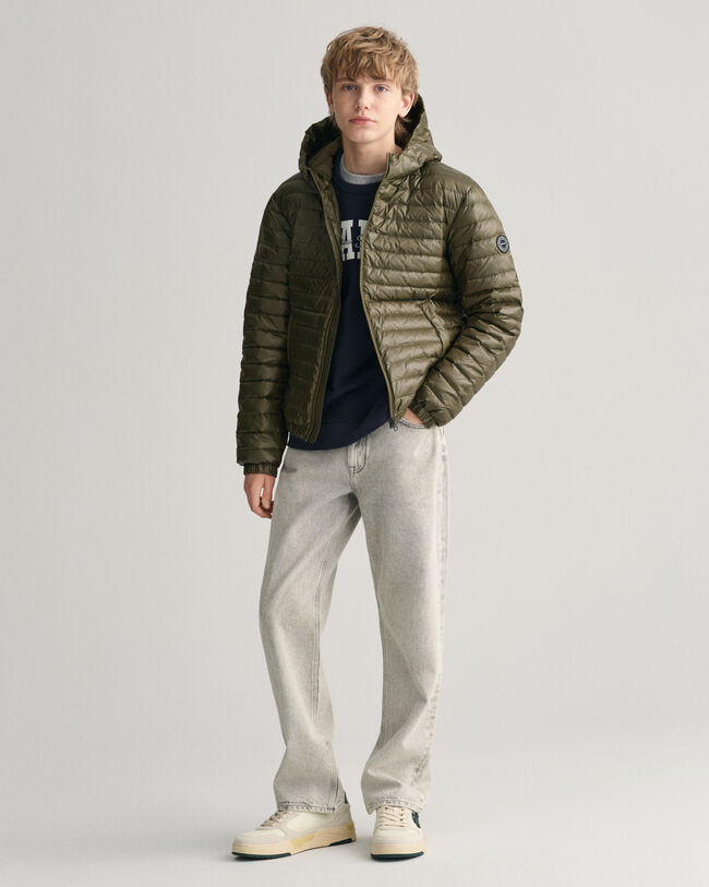 Chaqueta acolchada ligera Shiny Teens