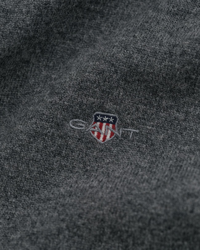 Cárdigan de lana de oveja muy fina con cremallera