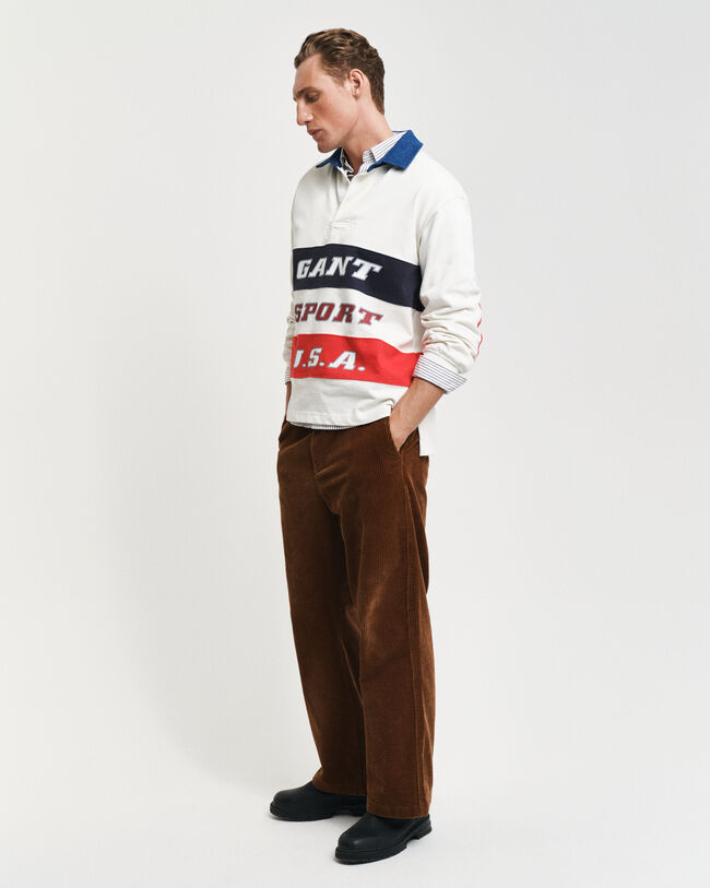 Heavy Rugger con cuello de tela vaquera