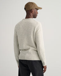 Jersey de cuello redondo jaspeado Neps