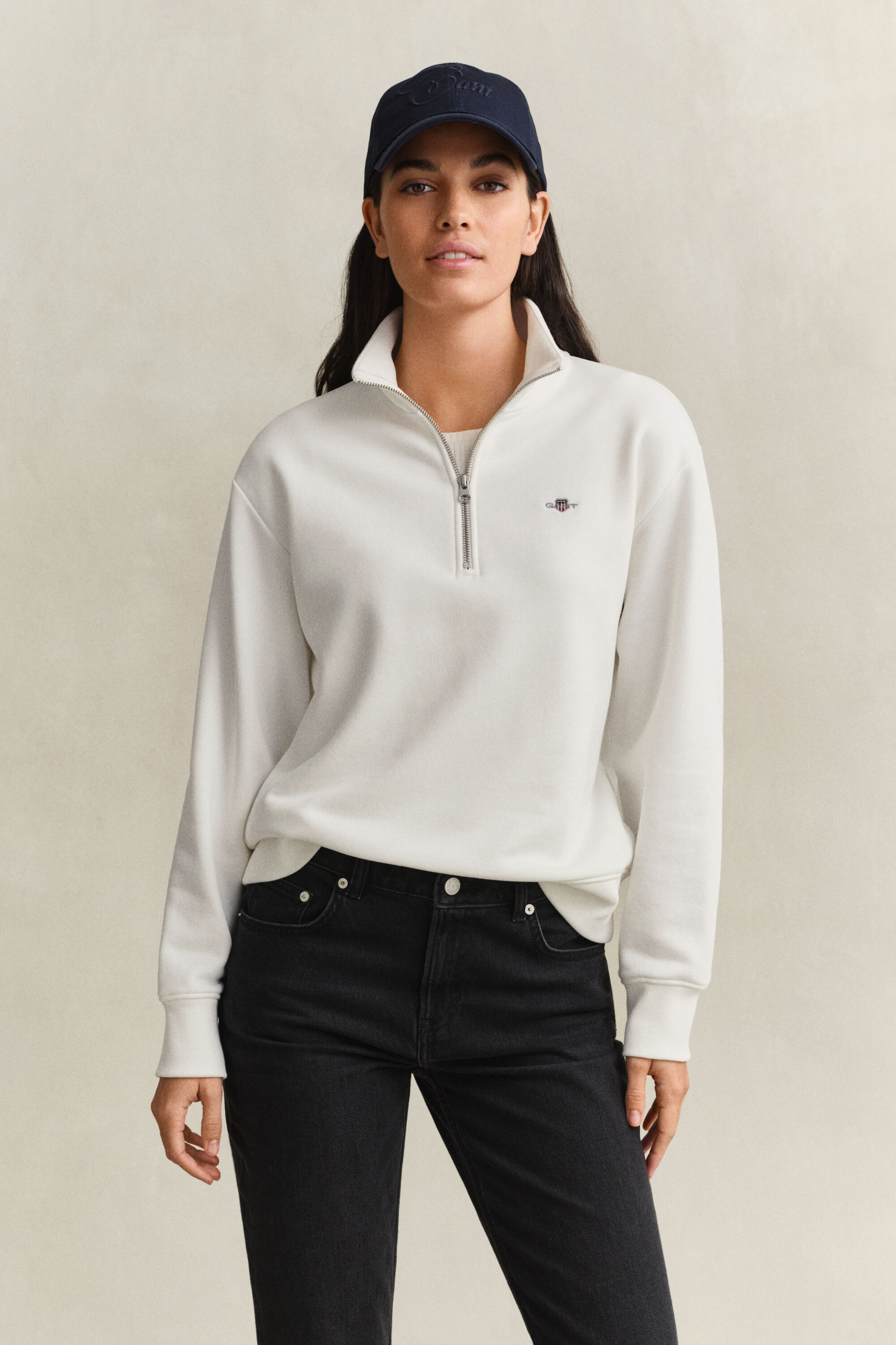 Sudadera Shield con media cremallera