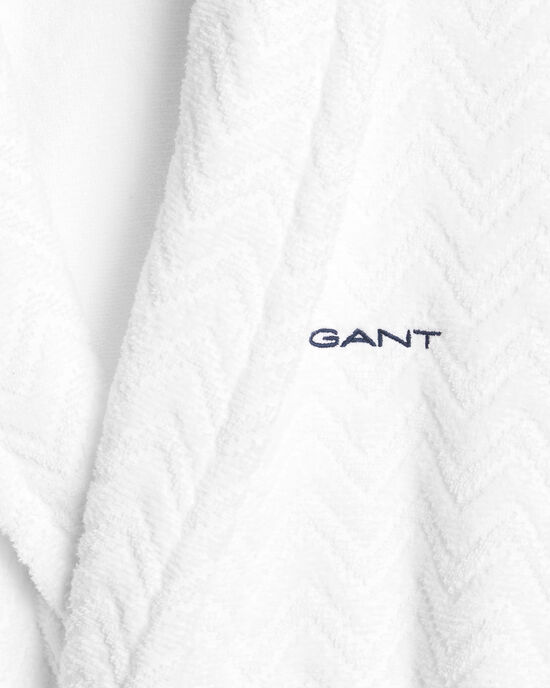 Albornoz de espiga en jacquard