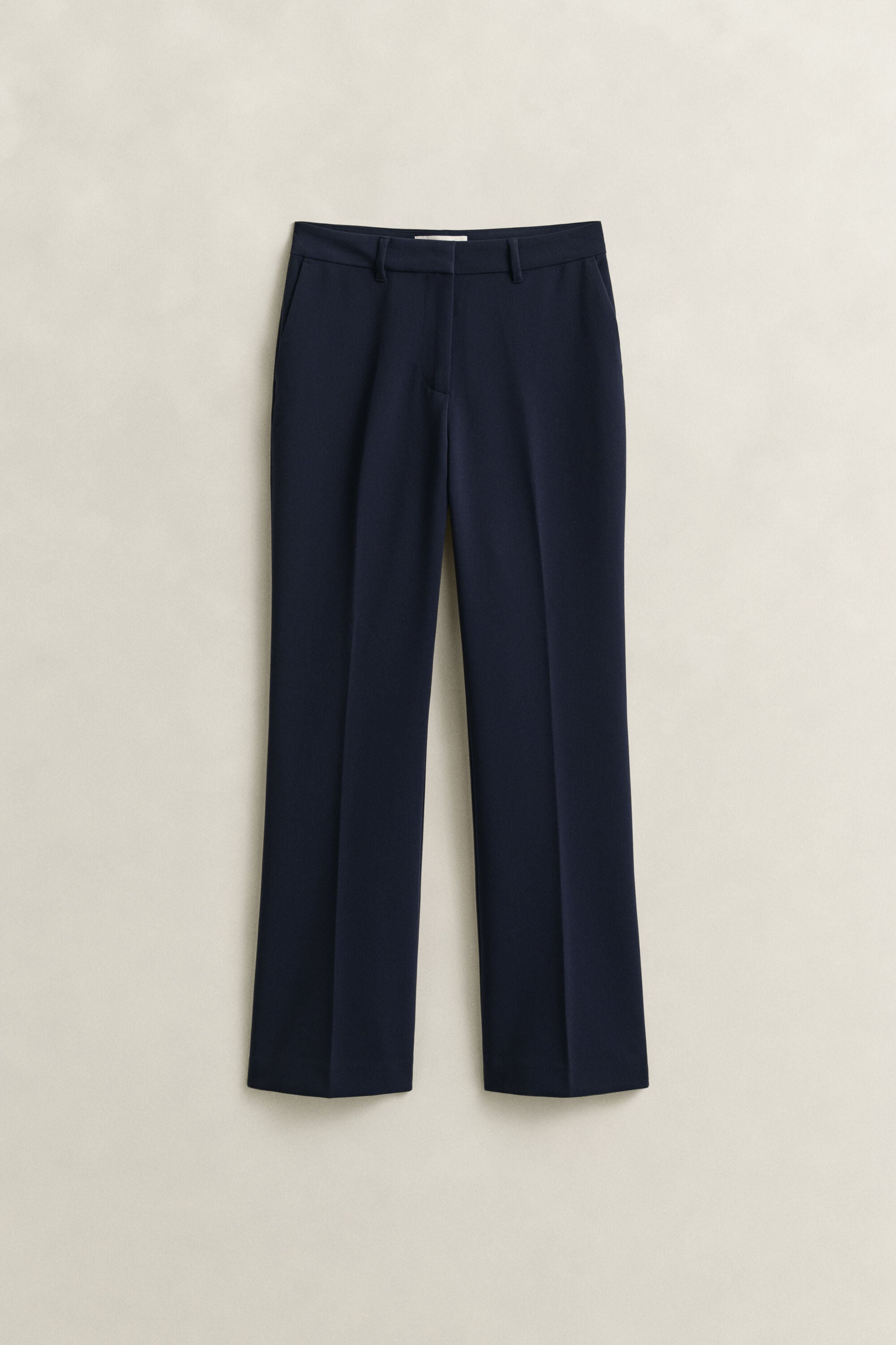 Pantalones de vestir Slim Fit acampanados