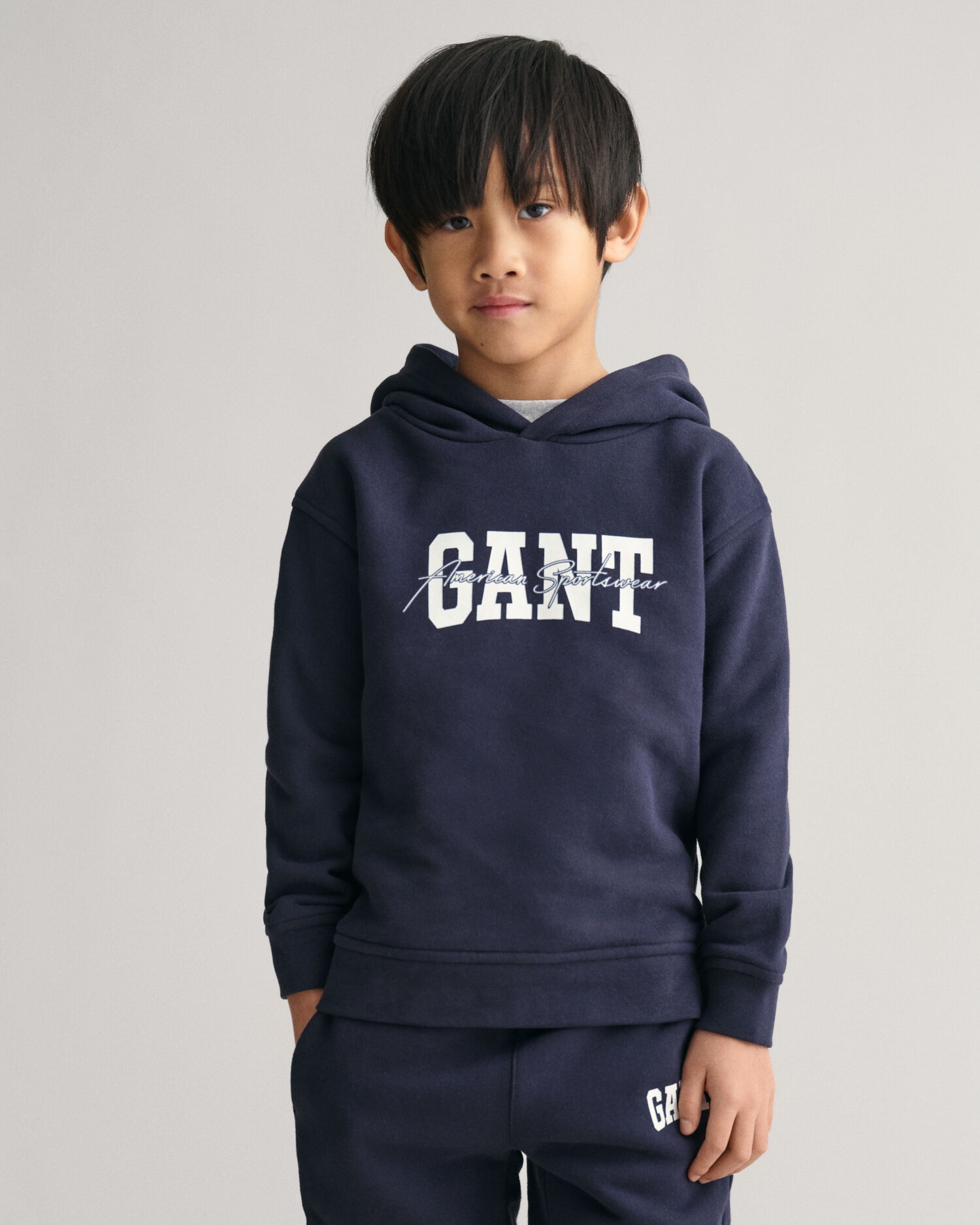 Sudadera con capucha GANT Arch Script Kids GANT