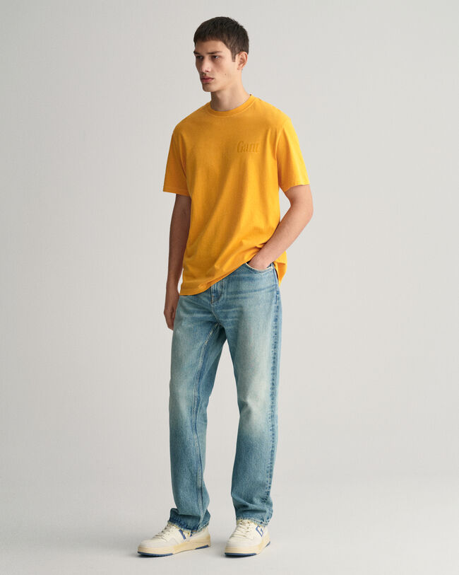 Camiseta con estampado gr&aacute;fico Sunfaded