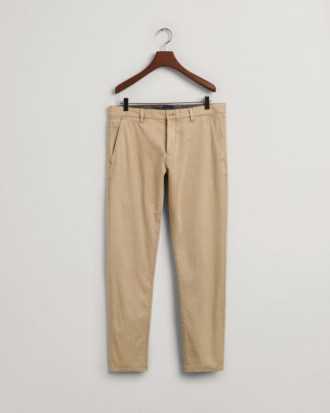 Pantalones chinos Extra Slim Fit cepillados Molsey