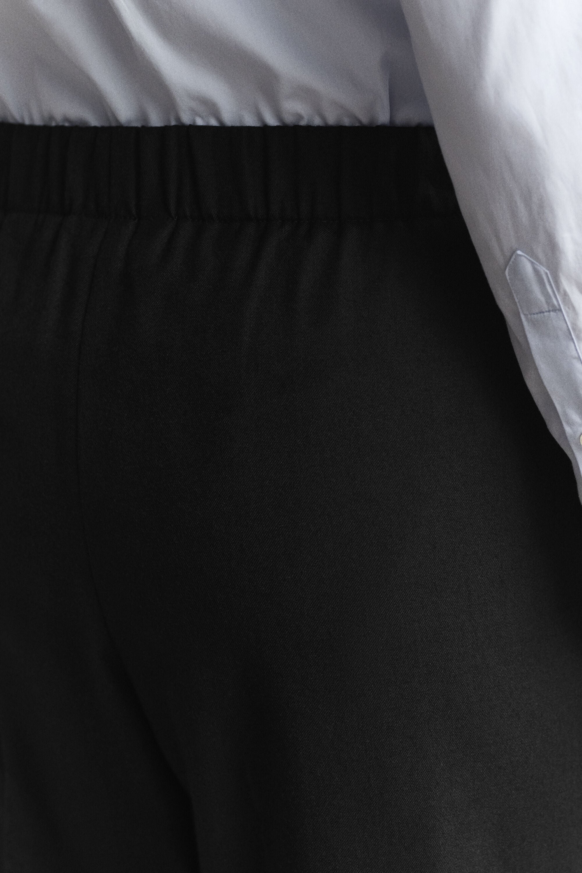 Pantalones de mezcla de lana