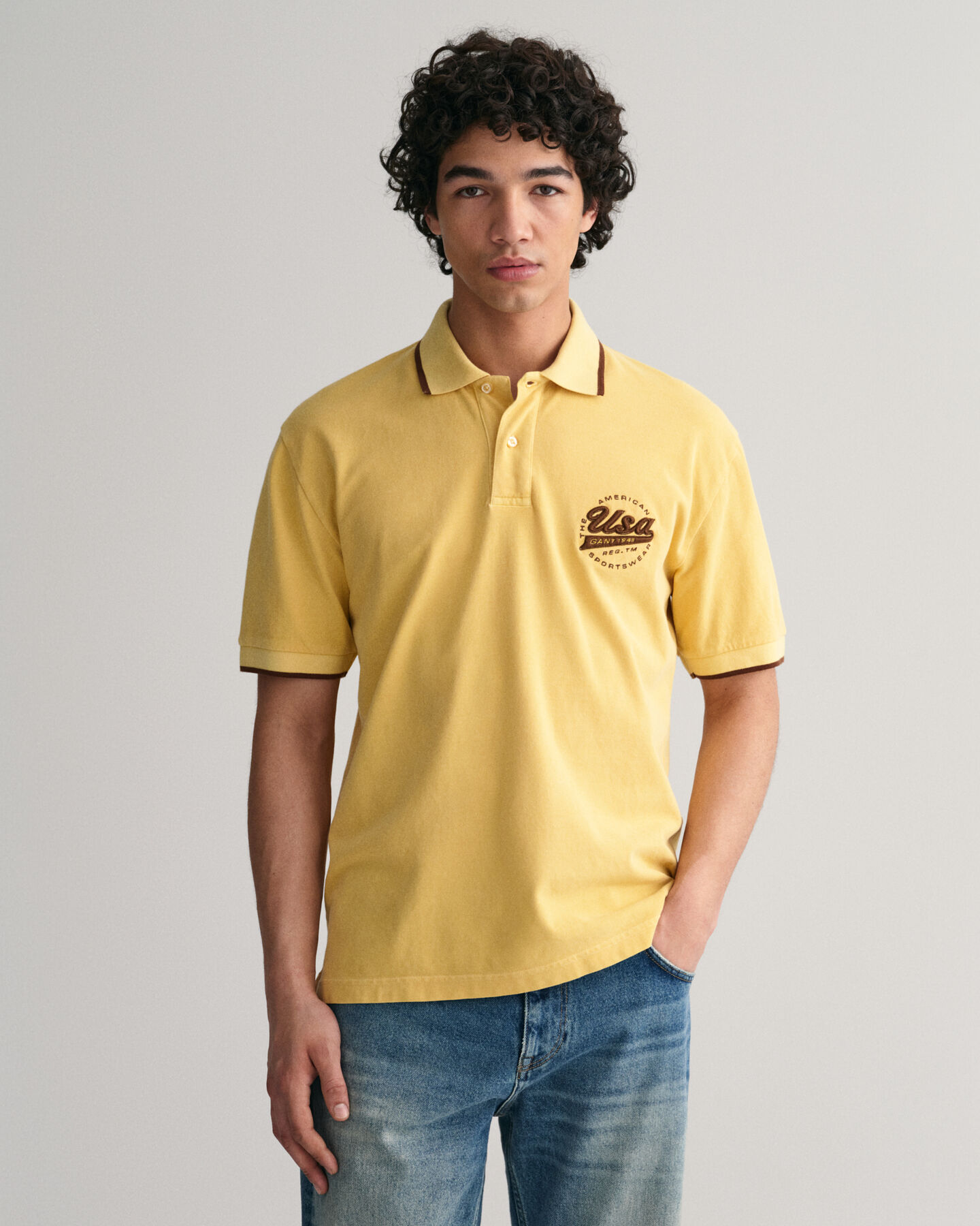 Polo de piqu&eacute; GANT USA