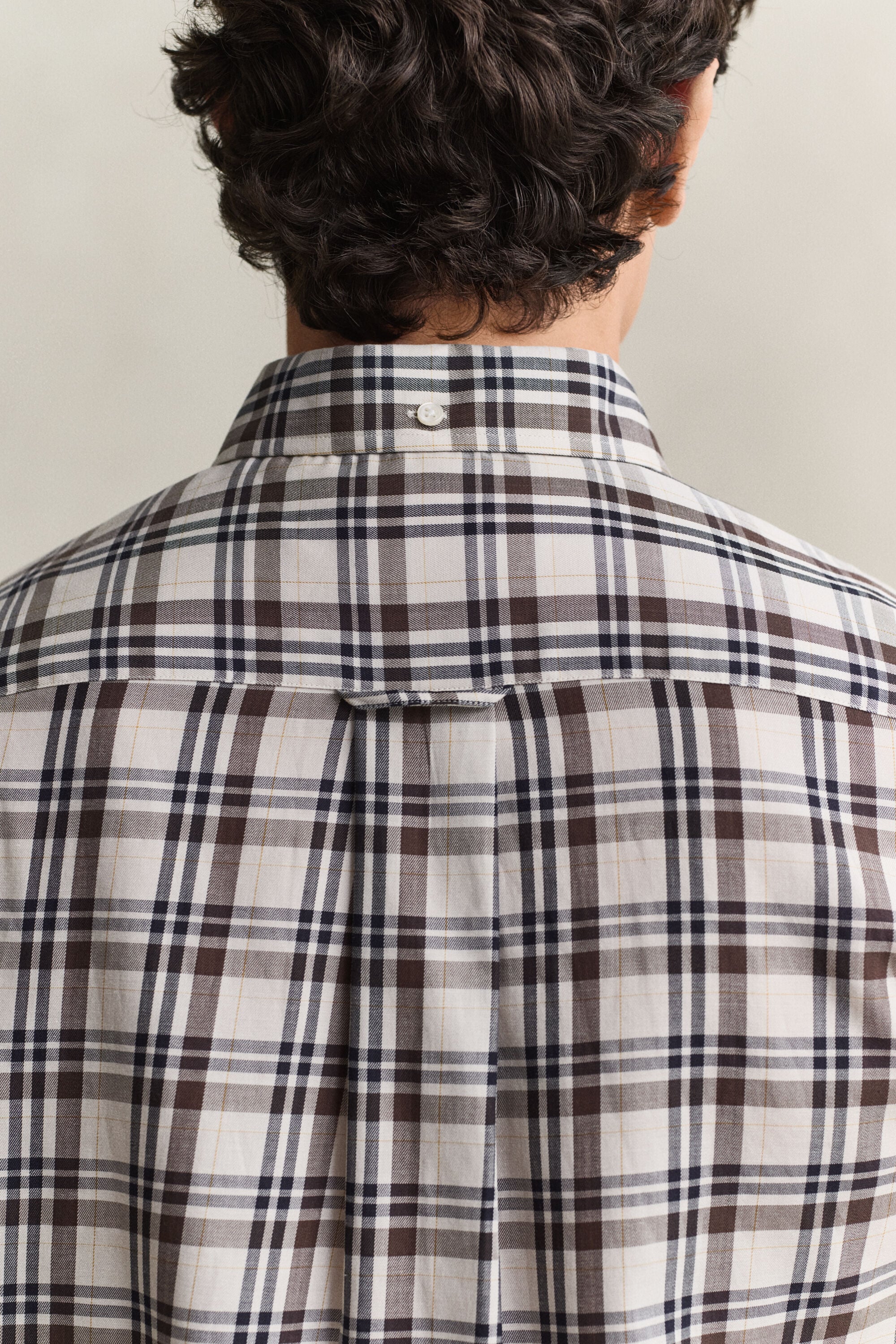 Camisa de sarga a cuadros