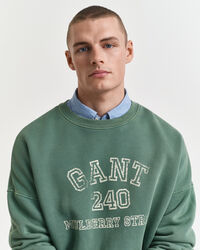 Sudadera de cuello redondo con gráfico