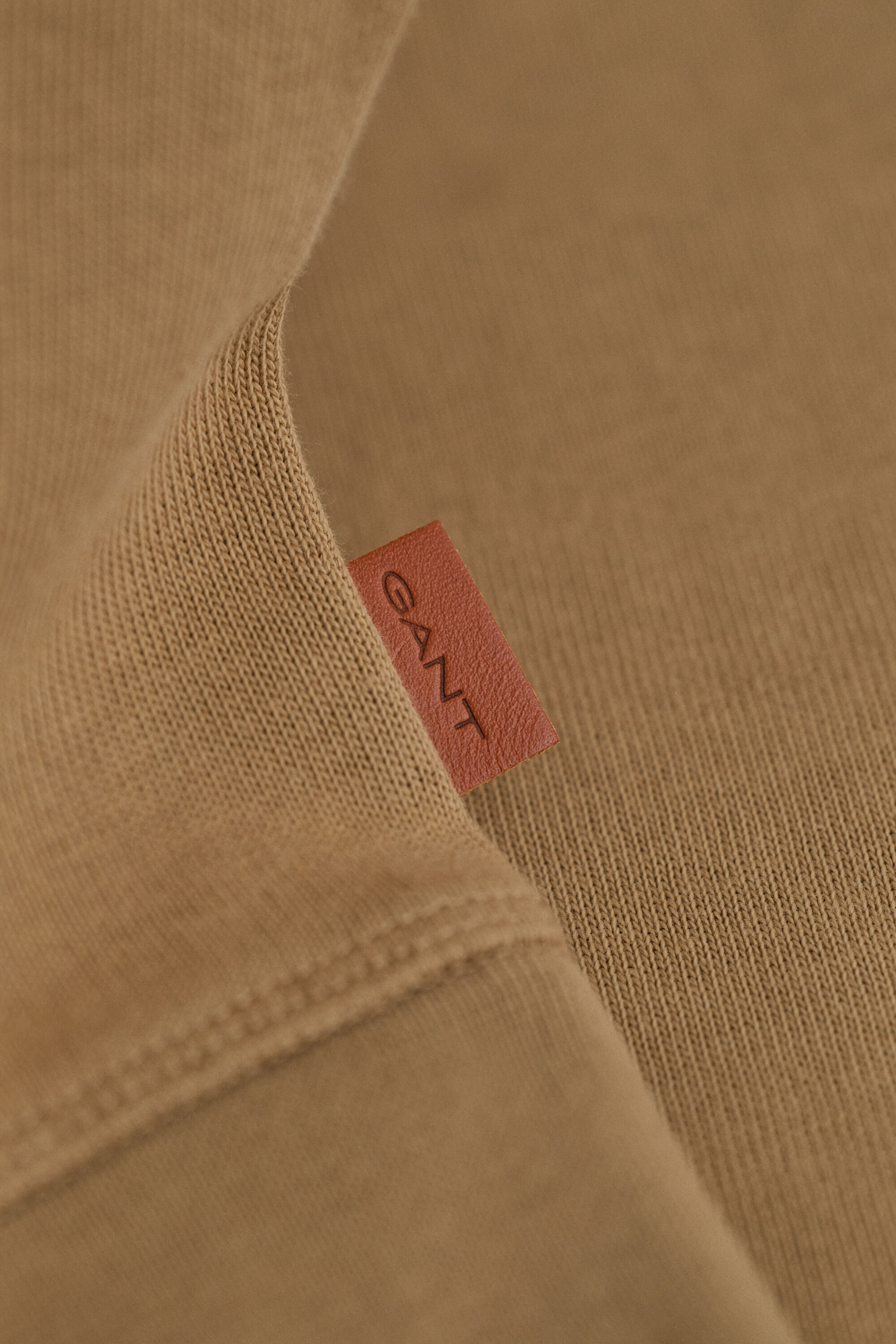 Sudadera de punto roma con media cremallera