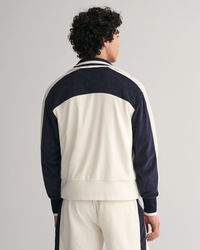 Chaqueta Terry Cloth con cremallera